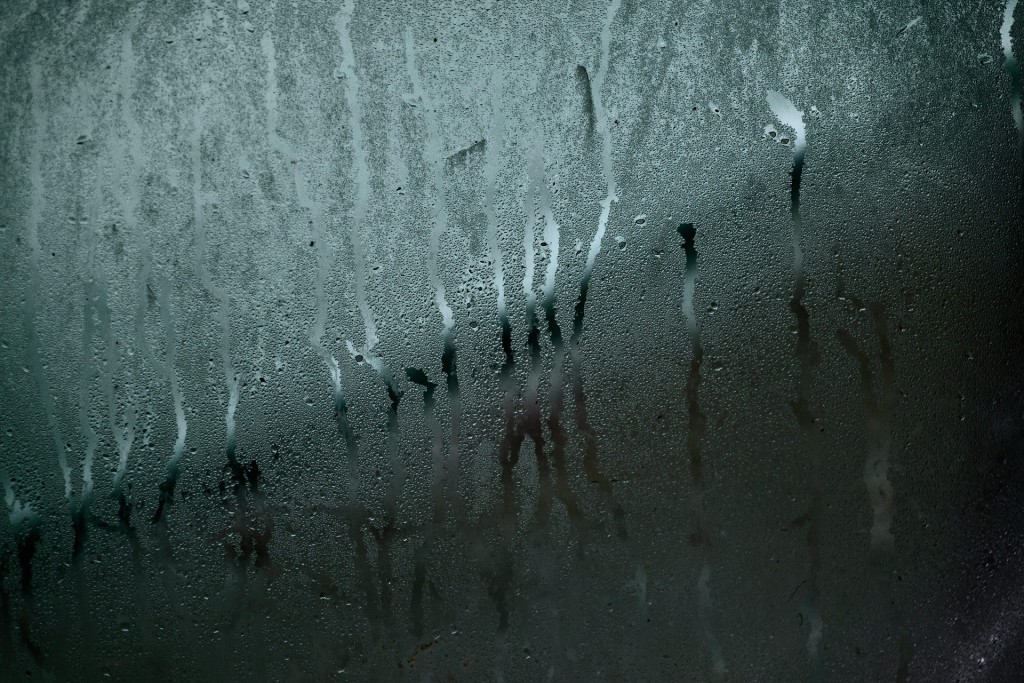 condensation on glass