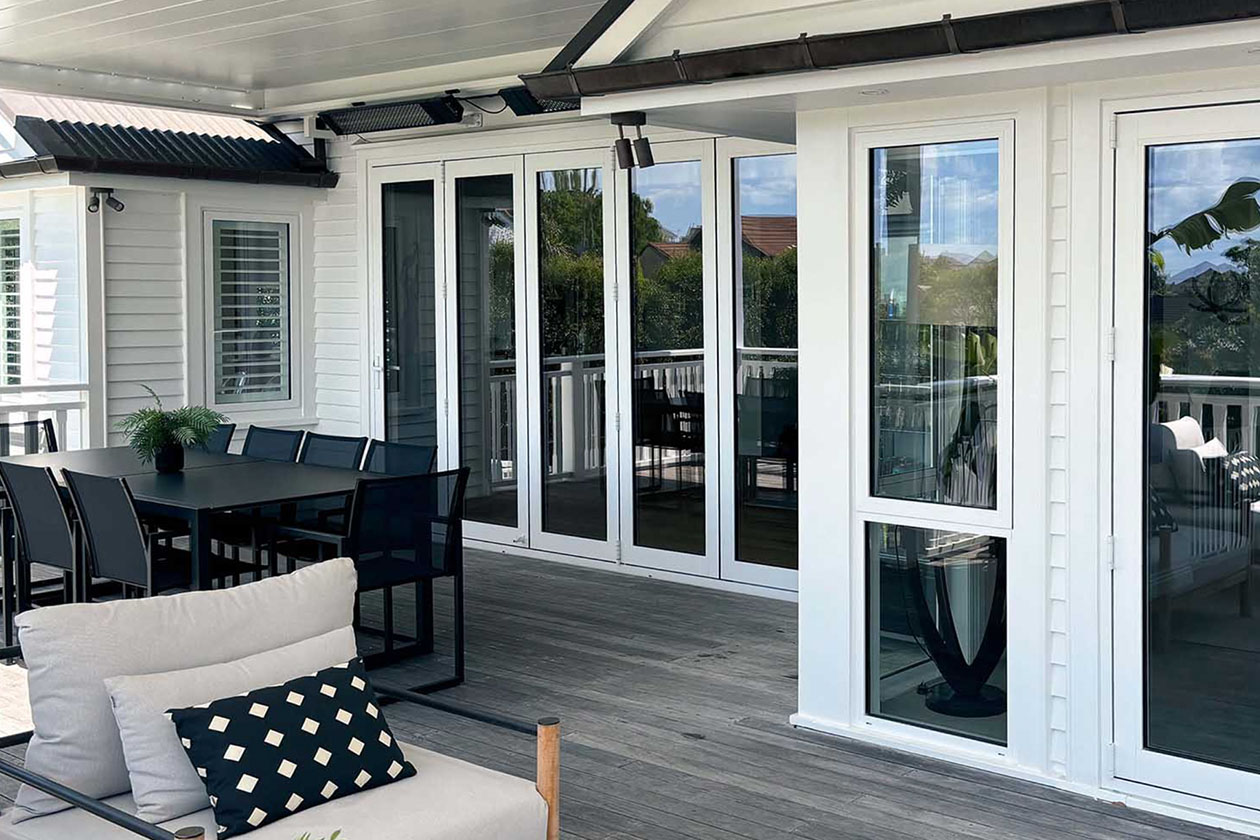 Replacement aluminium joinery